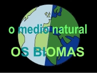Os biomas da Terra