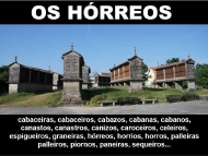 Hórreos galegos