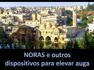 Noras e outros sistemas de elevación de agua