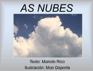 As nubes